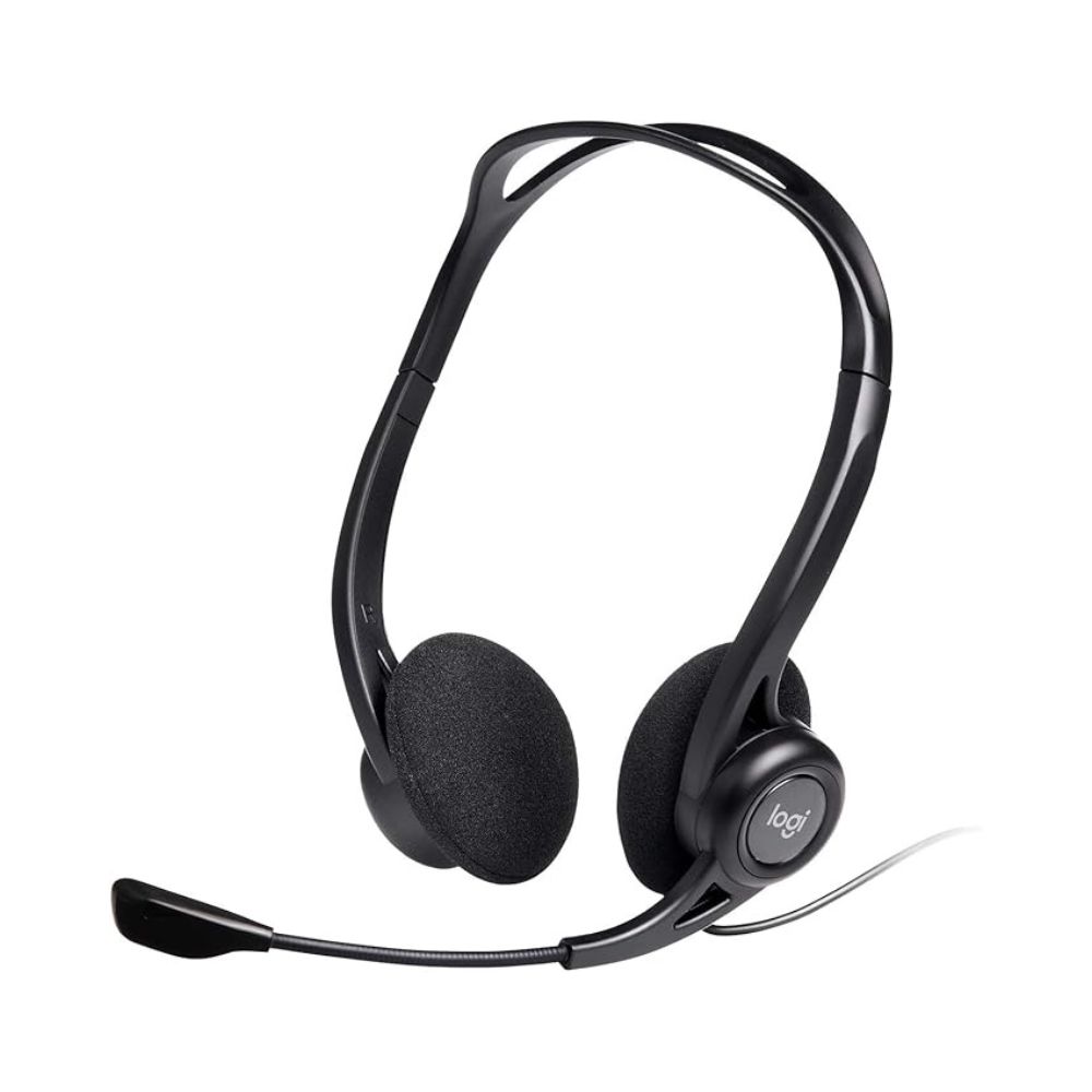 Logitech 960 USB Headset - Black - 981-000100