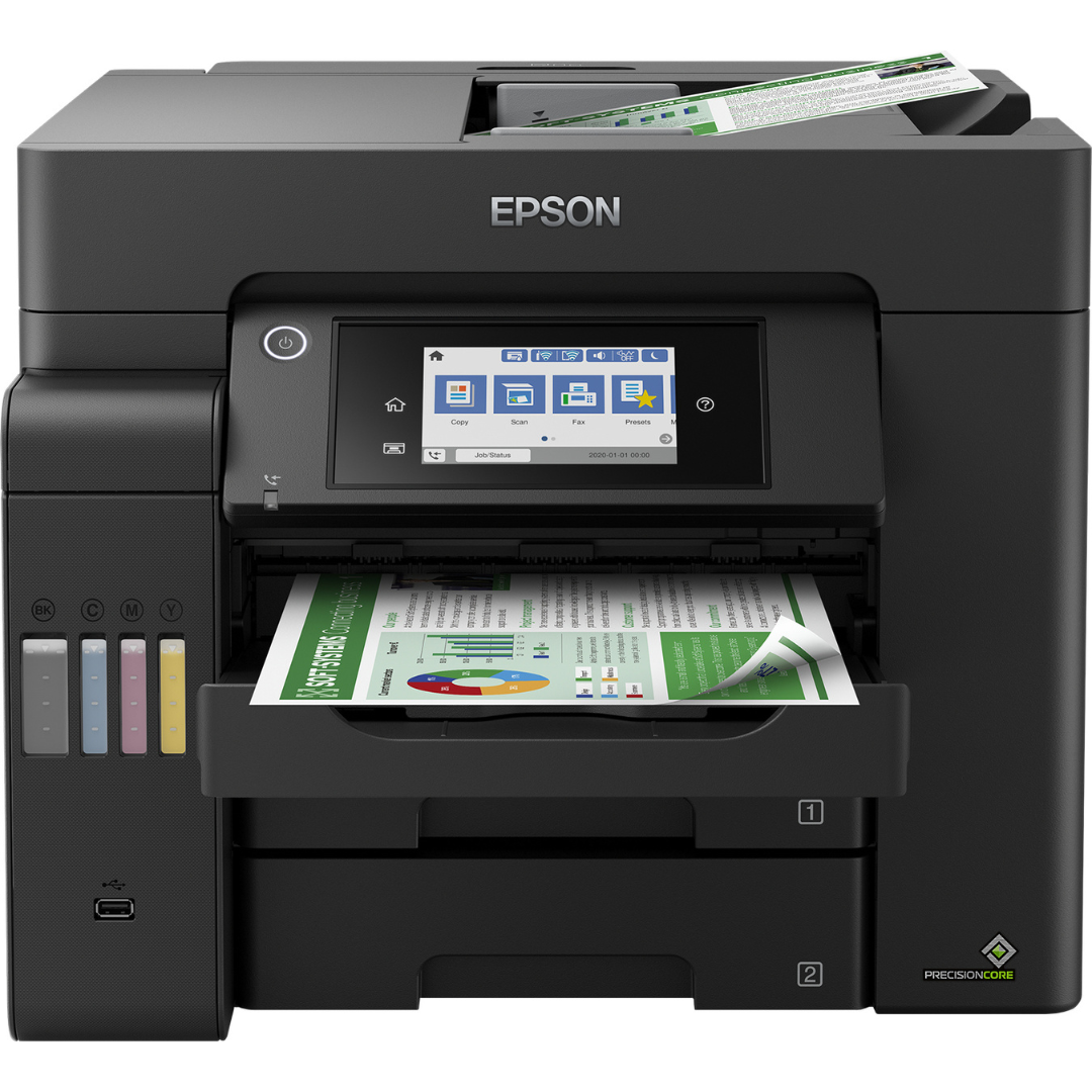 Epson EcoTank L6550 A4 Colour Wi-Fi Duplex All-in-One Ink Tank Printer- C11CJ30403DA4