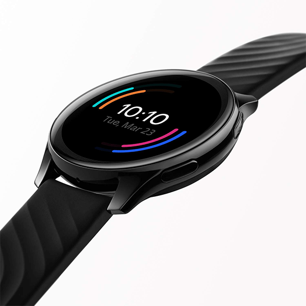 OnePlus Watch Midnight Black: 46mm dial, Warp Charge, 110+ Workout Modes, Smartphone Music,SPO2 Health Monitoring & 5ATM + IP68 Water Resistance4