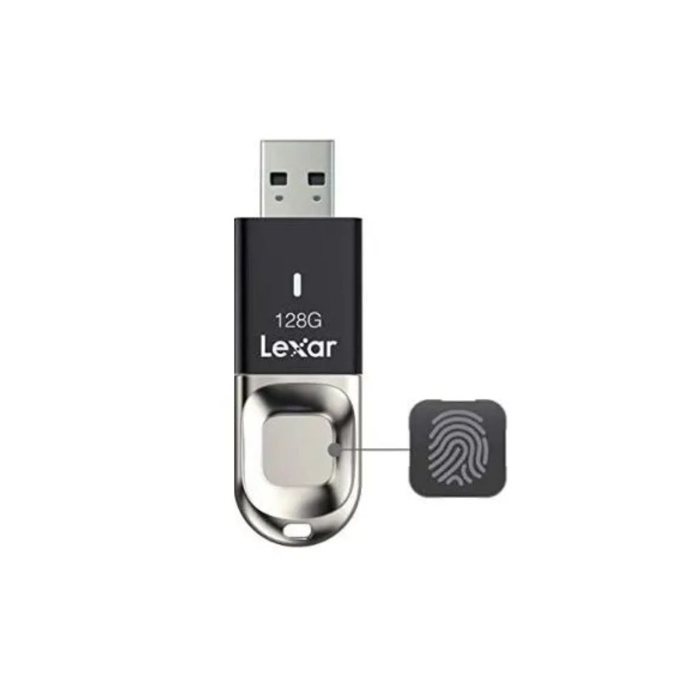Lexar Jumpdrive Fingerprint F35 128GB Flash Drive