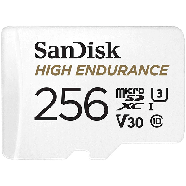 SanDisk MicroSD CLASS 10 100MBPS 256GB High Endurance Card  with Adapter (SDSQQNR-256G-GN6IA)2
