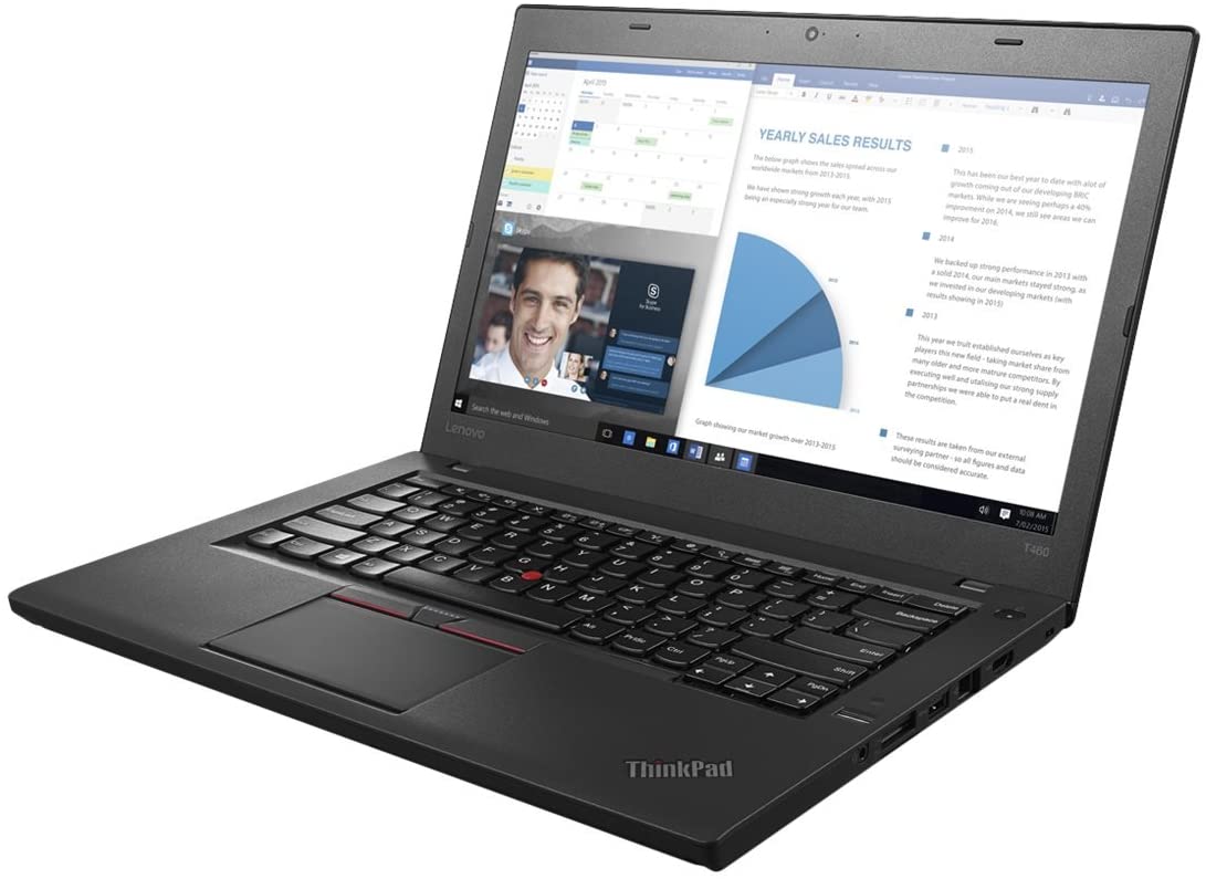 Lenovo ThinkPad T460, Core i5-6200U 8GB 256GB SSD 14 Inch Windows 10 Professional Laptop2
