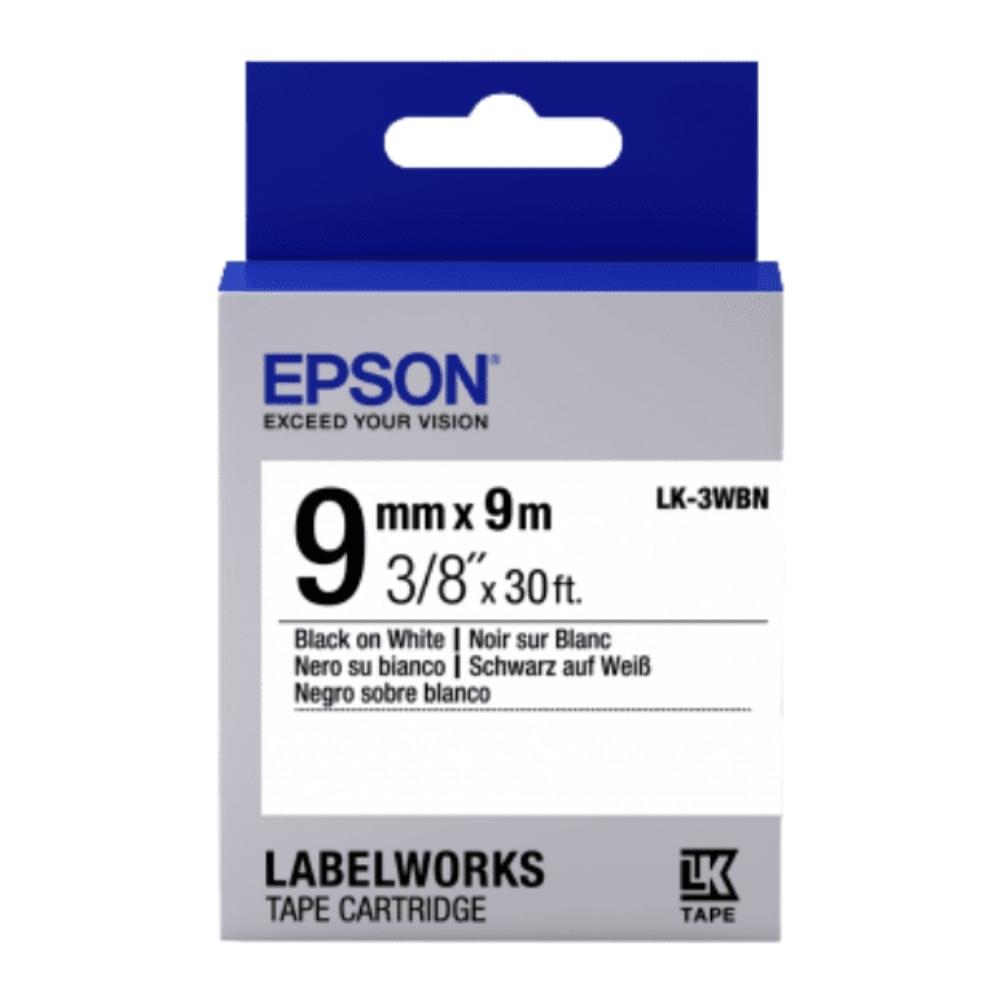 Epson 9mm Labelling Tape for Label Printer2