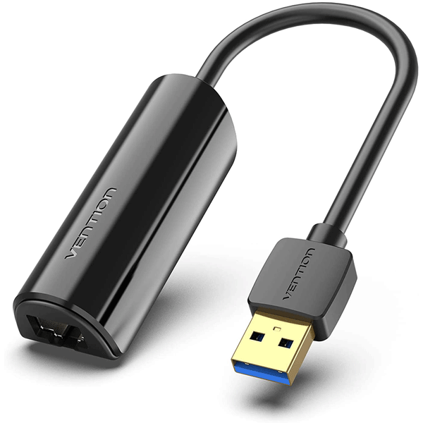 VENTION USB 3.0-A TO GIGABIT ETHERNET ADAPTER GRAY 0.15M ALUMINUM ALLOY TYPE