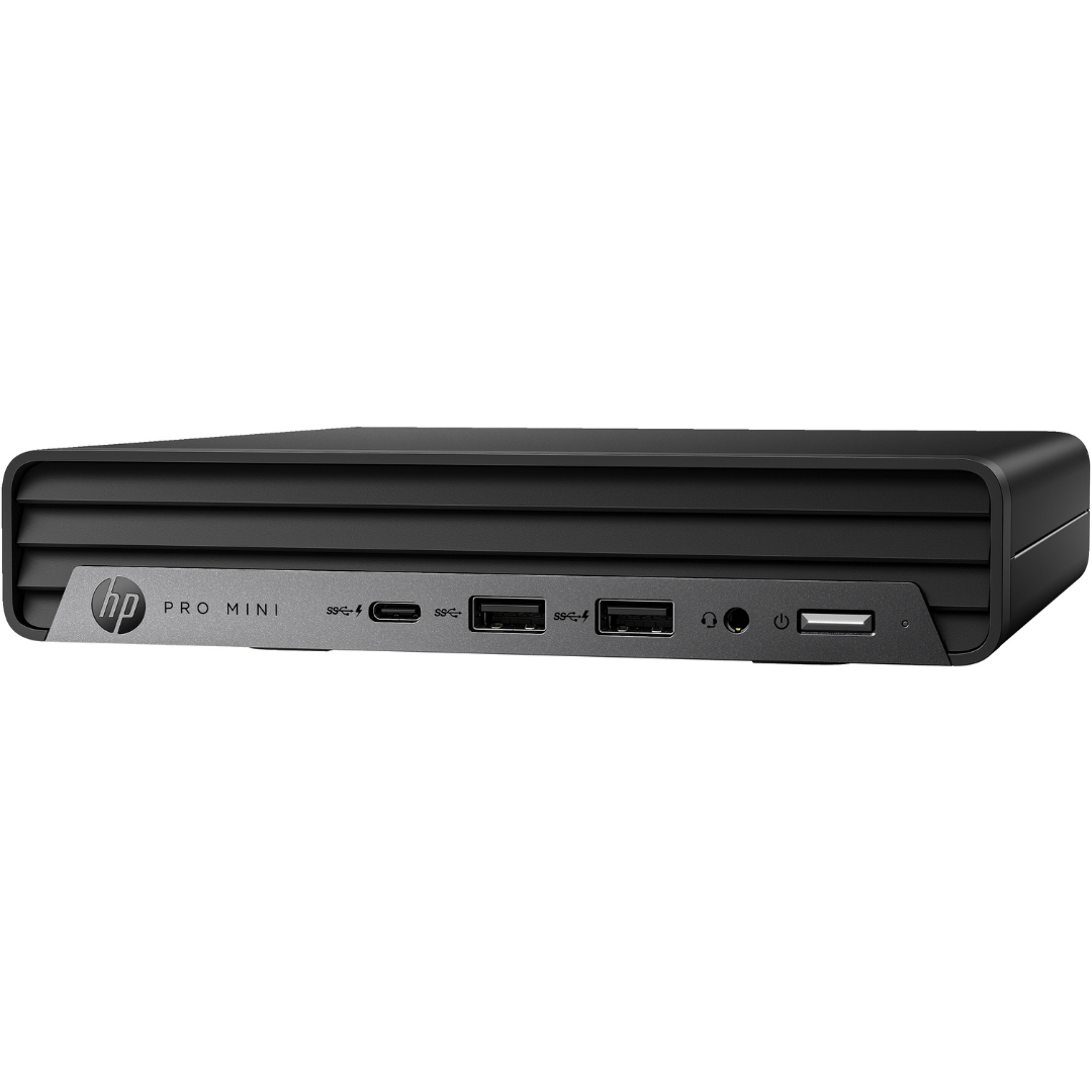 HP Pro Mini 400 G9 Desktop PC, Intel Core i7 13700T, 8GB DDR4 3200, 512GB PCIe NVMe M.2 SSD, FreeDOS, No ODD, No Monitor- 935X2EA4