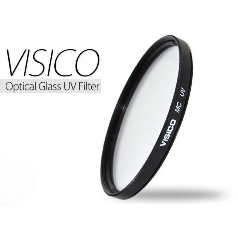 VISICO UV 62MM CAMERA LENS FILTER