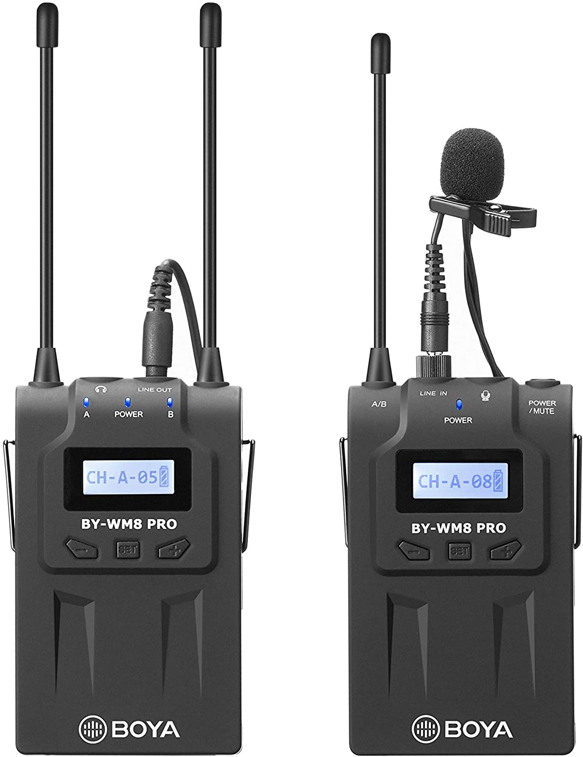 BOYA by-WM8 Pro-K1 UHF Wireless Microphone System
