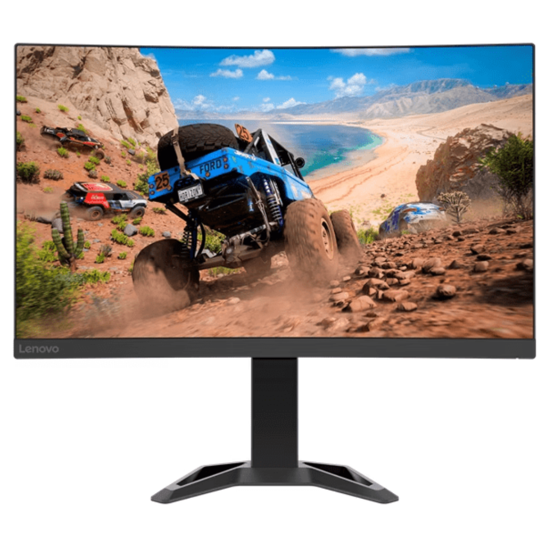 Lenovo G27c-30 Curved Gaming Monitor 27-inch Full HD 1920x1080, HDR, VA Panel Technology, Response Time 1ms, Refresh Rate 165 Hz, AMD FreeSync Premium Technology, Built-in Speakers- 66F3GAC2UK2
