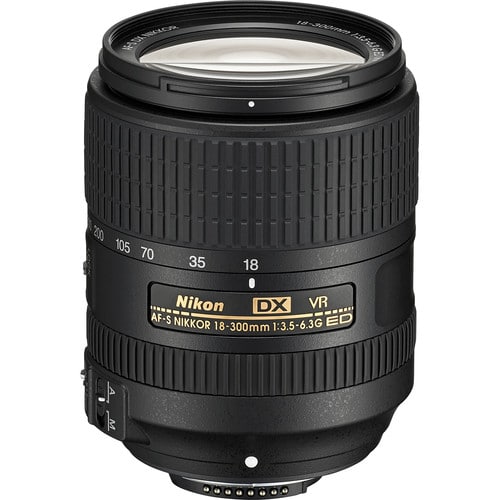 Nikon AF-S DX NIKKOR 18-300mm f/3.5-6.3G Lens