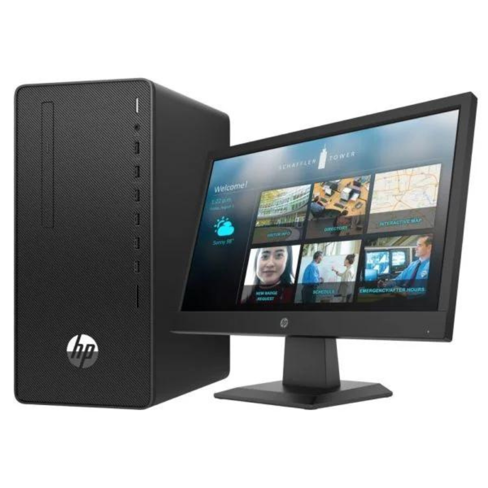 HP 290 G4 Microtower 10th Gen PC Intel Core i7-10500 8GB RAM, 1TB HDD Plus 18.5