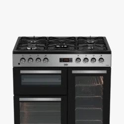 Beko KDVF90X 5 Gas Burner Cooker – Stainless Steel0