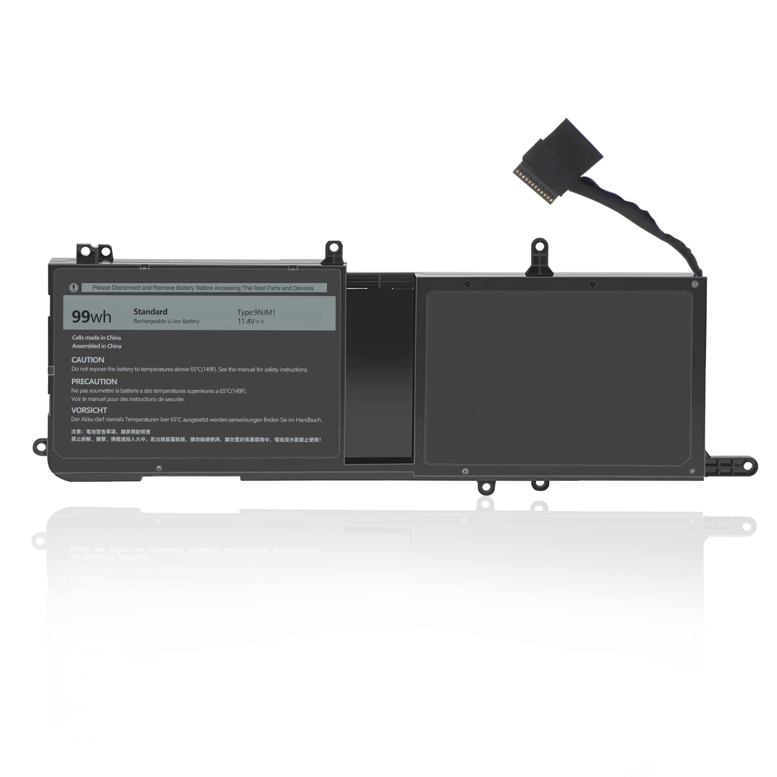 Dell 09NJM1 9NJM1 Original 99Wh  battery