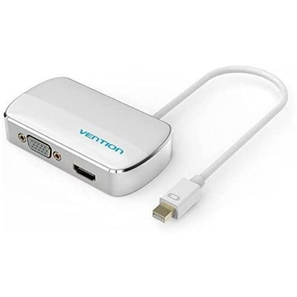 Vention Mini DisplayPort to HDMI/VGA (VEN‑HBDBW) Converter 0.15M White 