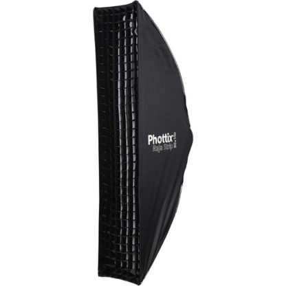 Phottix Raja Strip Softbox with Grid (30 x 140 cm)4