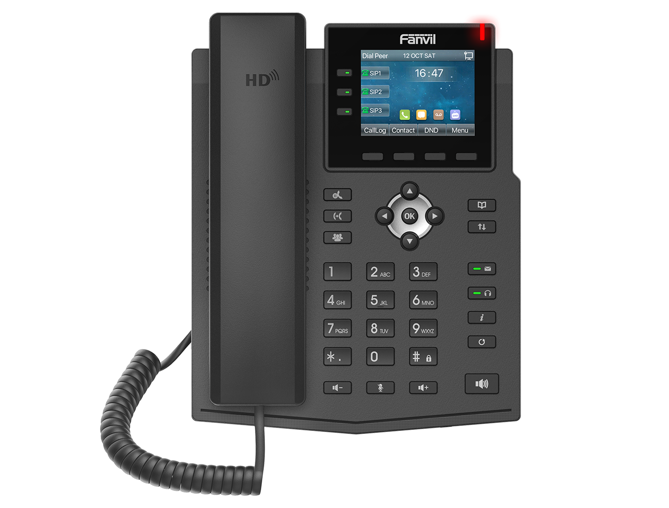 Fanvil X3U Pro Enterprise IP Phone – 6 SIP Lines & Gigabit3