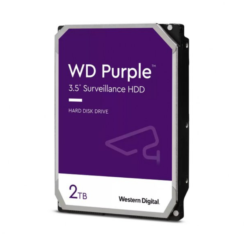 WD Purple Surveillance Hard Drive – 2 TB, 64 MB, 5400 rpm – WD22PURZ2