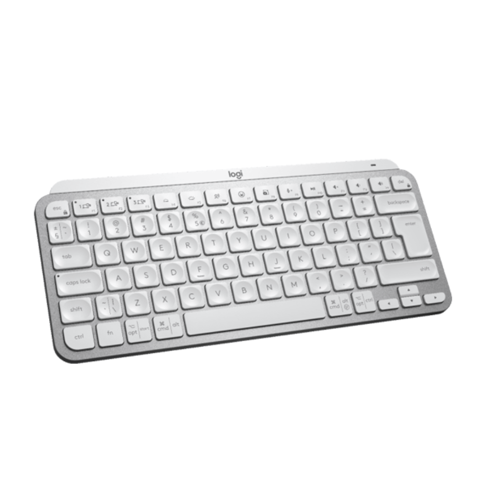 Logitech MX Keys Mini Minimalist Wireless Keyboard – Pale Gray – 920-0104993