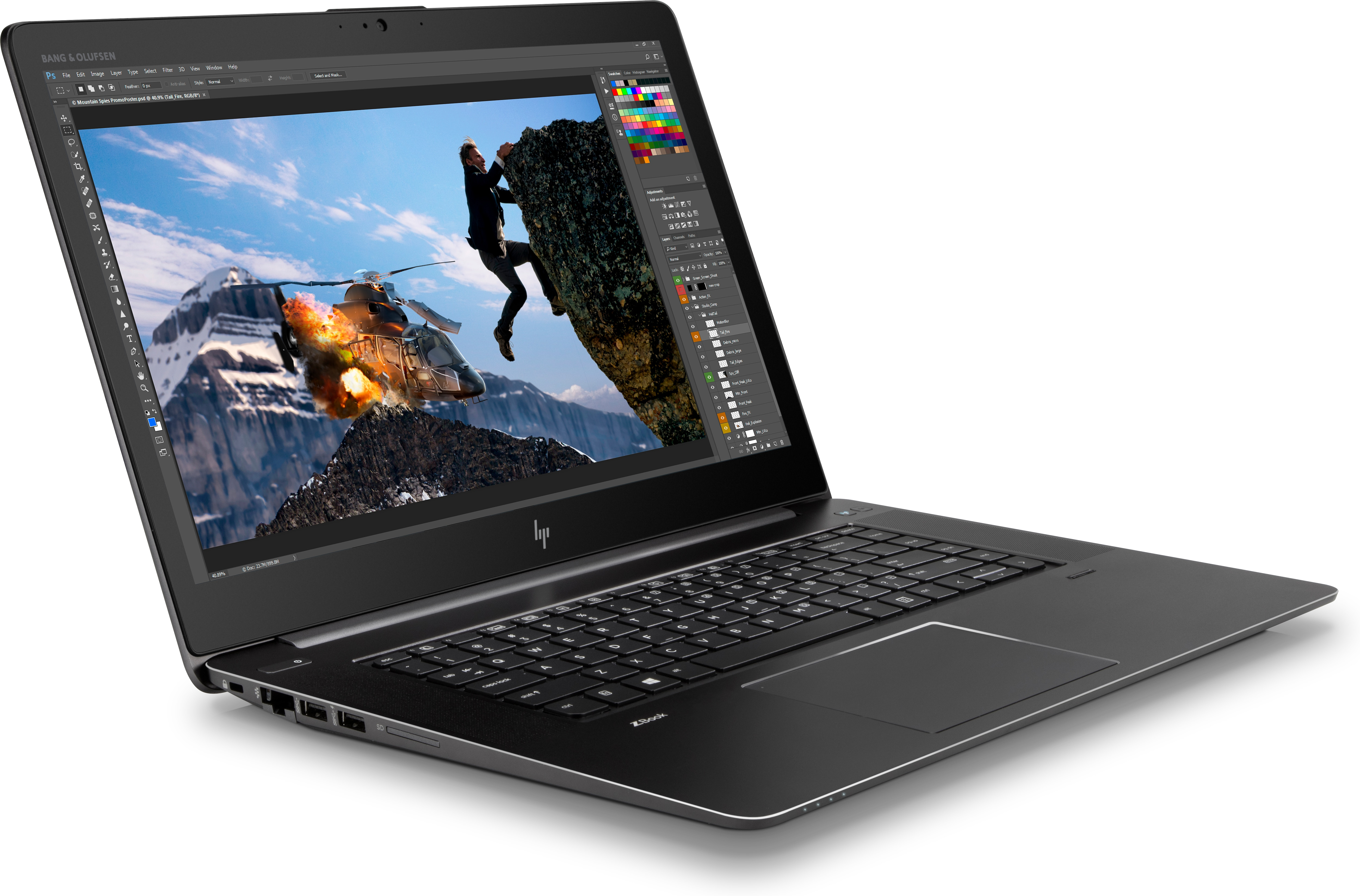 HP ZBook Studio G4 Intel® Core™ i7-7820HQ Mobile workstation 39.6 cm (15.6