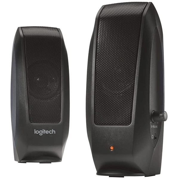 Speakers - LOGITECH Speaker S120 Black (2.0) - 980-000010	2