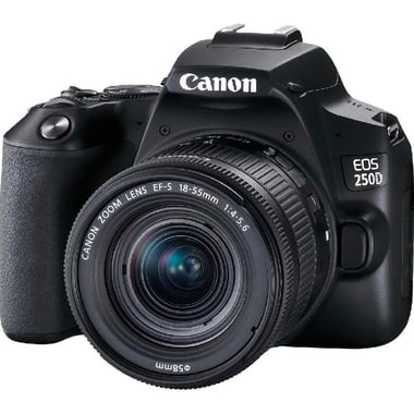 Canon EOS 250D DSLR Camera with EF-S 18-55mm f/3.5-5.6 III Lens
