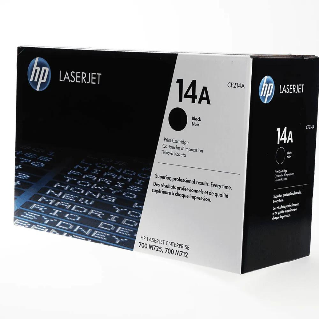 HP 14A Black Original LaserJet Toner Cartridge- CF214A4