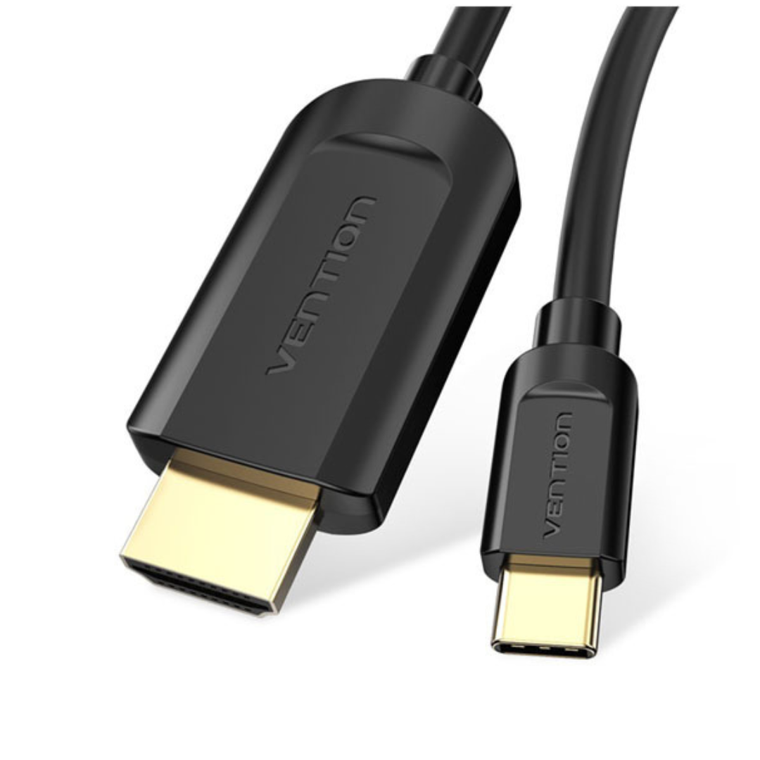Vention Type-C to HDMI Cable 2M – Black- VEN-CGUBH2