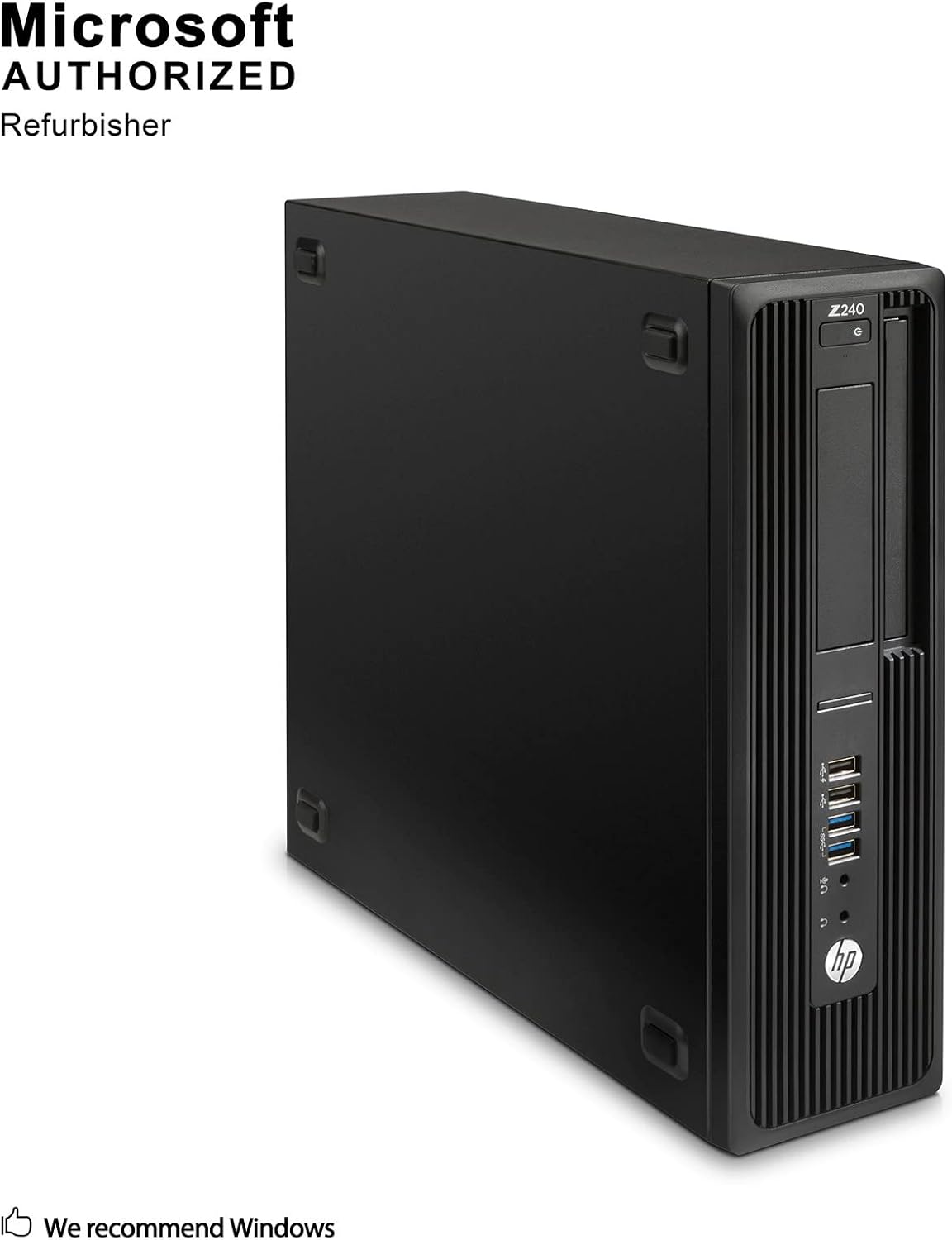 Refurbished HP Z240 Small Form Factor Core i5 8GB RAM 500GB HDD 2GB GPU Windows 10