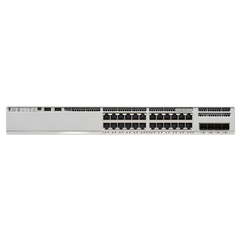 Cisco Switch Catalyst 9200- C9200L-24P-4G-E- C9200-24P-4X-E2