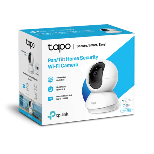 TP-Link Home Security Wi-Fi Camera - Tapo C200 Pan/Tilt  (TL-TAPO C200)4