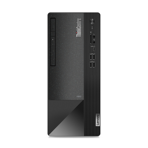Lenovo ThinkCentre neo 50t Gen 4 Tower, Intel Core i5 12400, 8GB DDR4 3200 (Up to 64GB Support), 512GB SSD M.2 2280 PCIe 4.0x4 NVMe Opal 2.0-12JD0094UM0