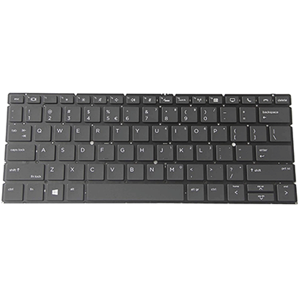 Keyboard for HP EliteBook x360 830 G5, x360 830 G6 US Layout Backlit L40527-001 L56442-0013