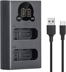 Caisi Dual Charger for EN‑EL14a Battery0