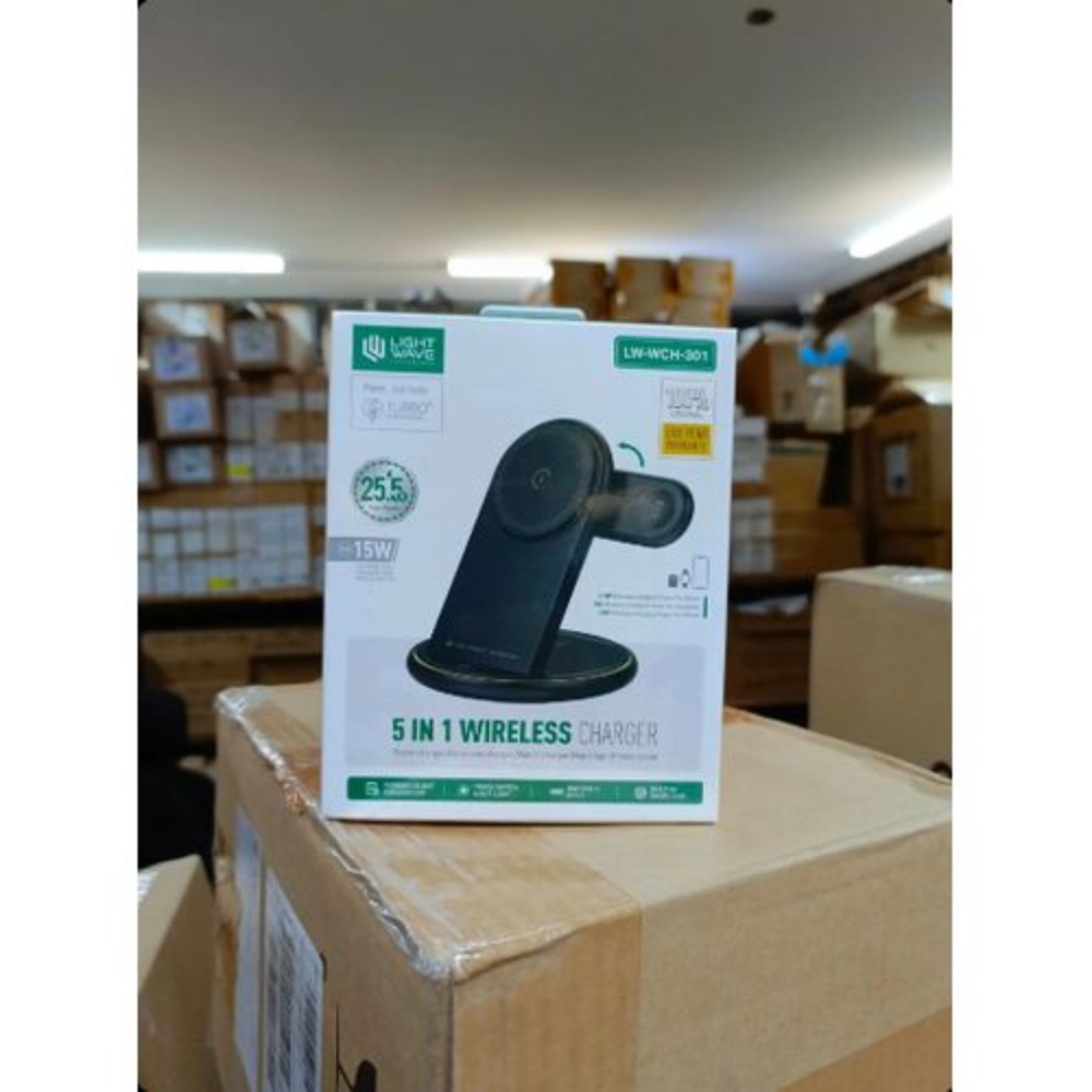 Lightwave 3-IN-1 Wireless Charger-LW-WCH-301