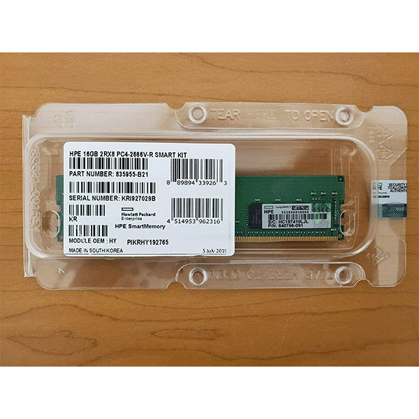 HPE 16GB 2RX8 PC4-2666V-R Smart Kit (835955-B21)3
