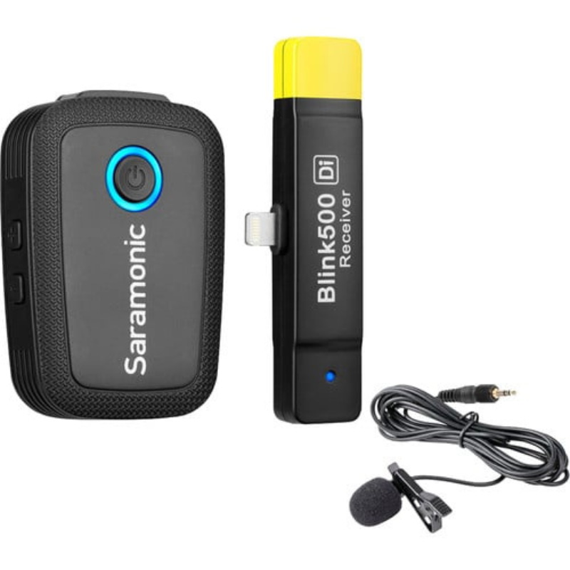 Saramonic Blink 500 B3 Digital Wireless Omni Lavalier Microphone System for Lightning iOS Devices (2.4 GHz)2