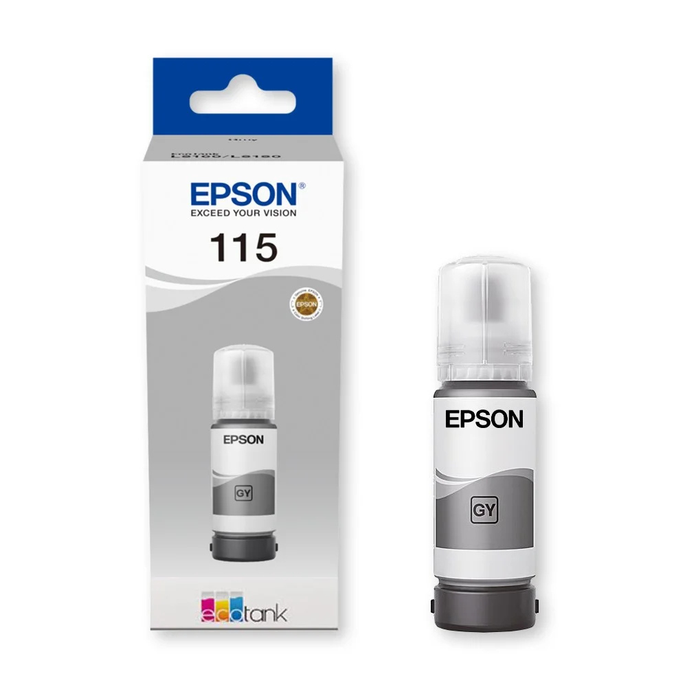 EPSON INK CART 115 Grey for L8160 and L8180 - C13T07D54A 