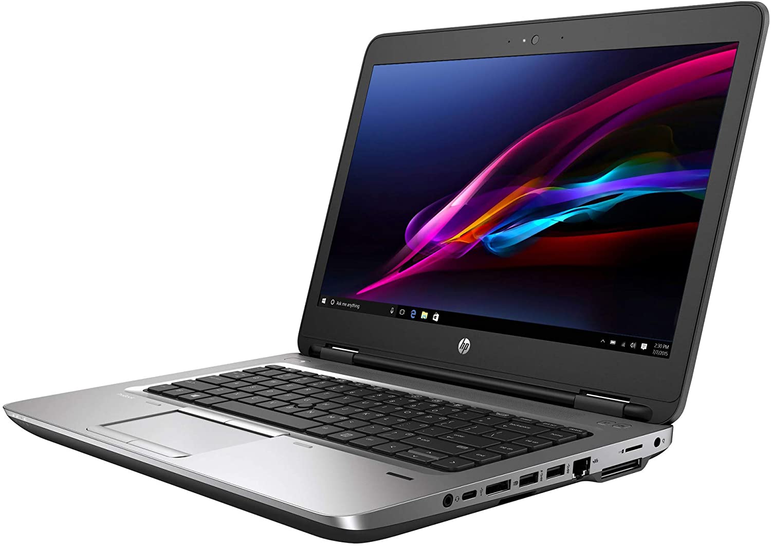 HP ProBook 640 G2 Laptop, 14 Inch FHD Display, Intel Core i5-6300U Upto 3.0GHz, 8GB RAM, 128GB NVMe SSD, DVDRW, DisplayPort, Thunderbolt, Wi-Fi, Bluetooth, Windows 10 Pro4