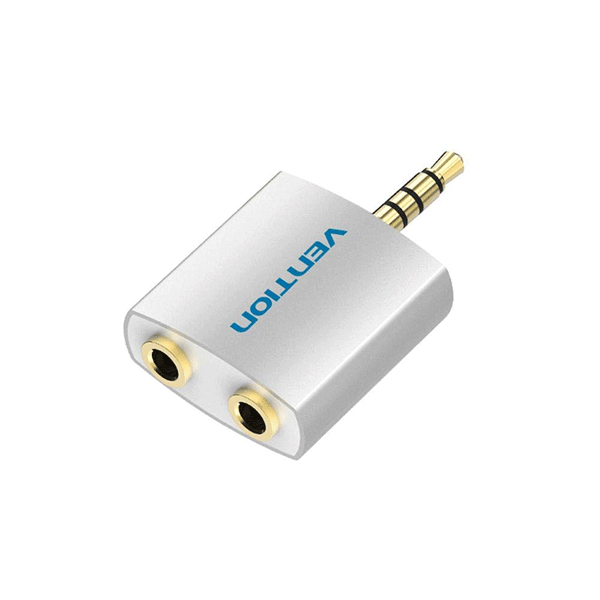 Vention 3.5 mm Earphone Audio Splitter Connector Adapter 1 Male to 2 Female Converter for Headphone Pc Mobile Phone4