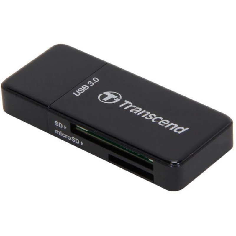Transcend USB3.0 SD/microSD Card Reader, Ref TS-RDF5K0