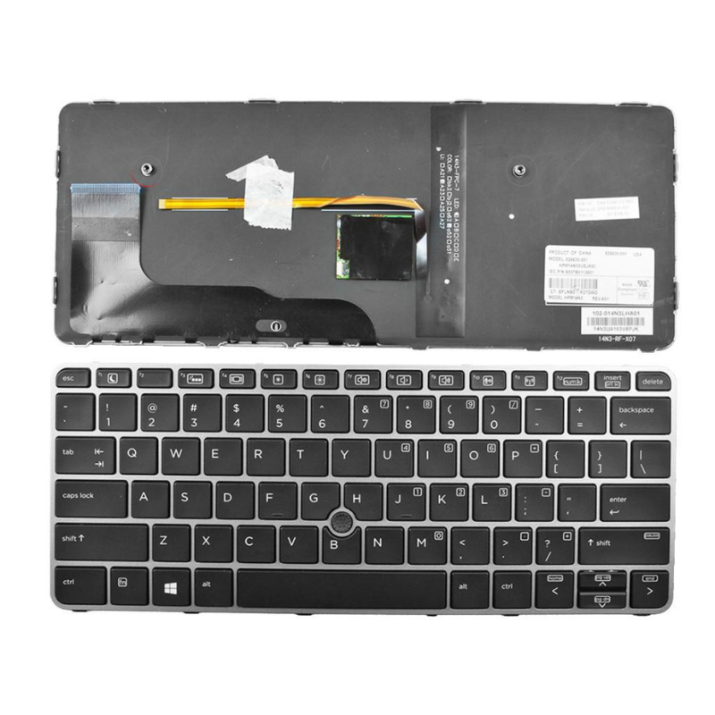 HP EliteBook 820 G3 Laptop US Backlit Keyboard0