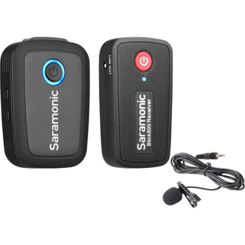 Saramonic Blink 500 B1 Digital Camera-Mount Wireless Omni Lavalier Microphone System (2.4 GHz)2