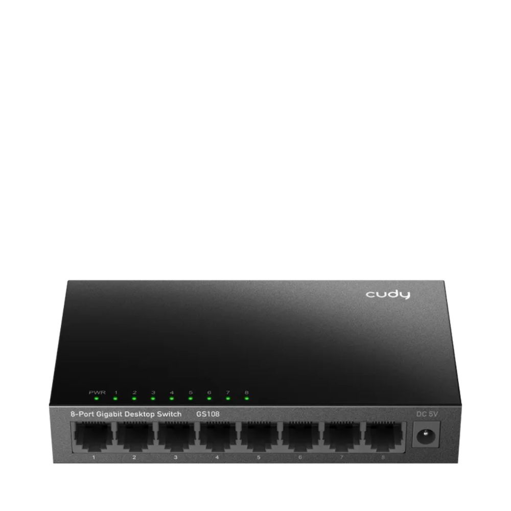 Cudy 8‑Port Gigabit Metal Switch