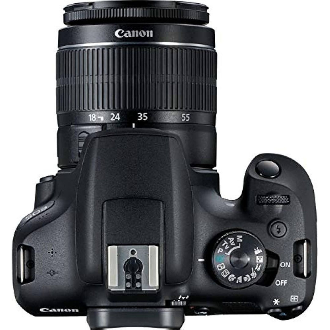 Canon EOS 2000D DSLR Camera with EF-S 18-55 mm f/3.5-5.6 IS III Lens, Black4