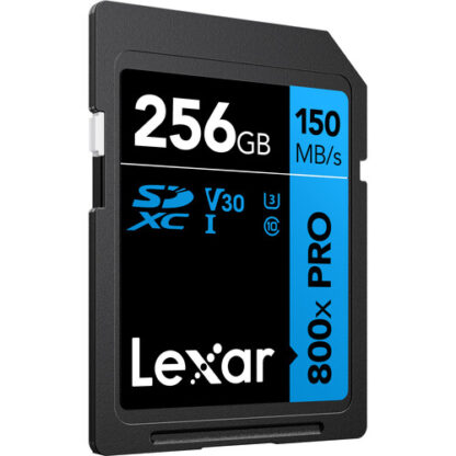 Lexar 256GB 150 Mbps 800x PRO UHS-I SDXC Card (BLUE Series)3