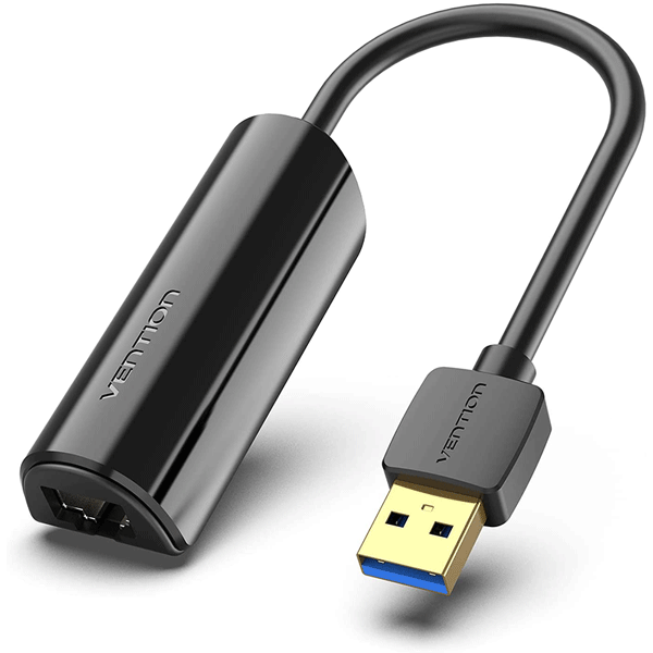 VENTION USB 3.0-A TO GIGABIT ETHERNET ADAPTER GRAY 0.15M ALUMINUM ALLOY TYPE4