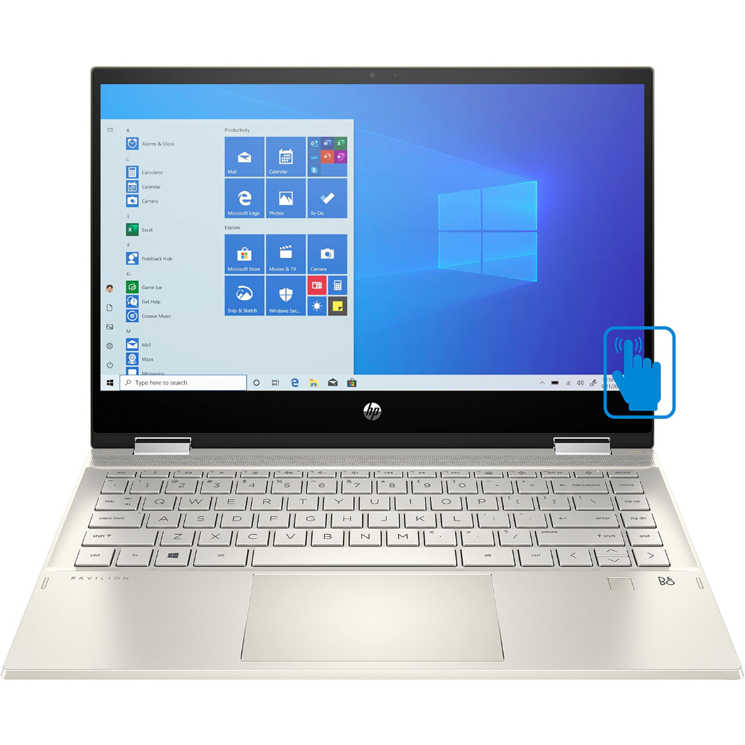 HP Pavilion x360 14-EK0054NIA Intel Core i7-1255U 16GB 1TB SSD 14 Inch Touch Screen Laptop, Windows 11 Home- 7A6C3EA3