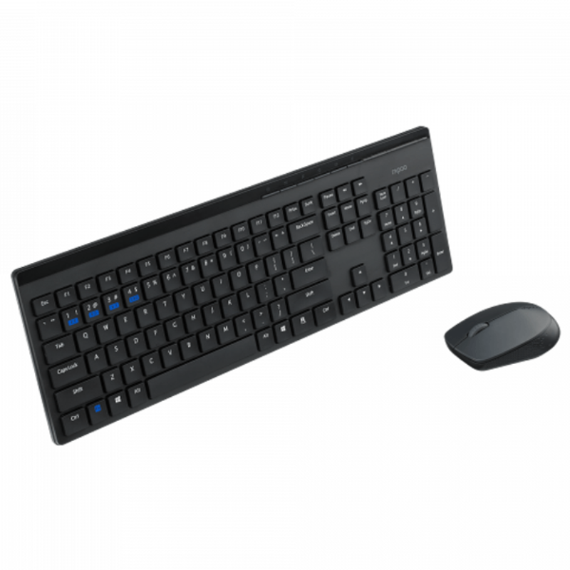 Rapoo Multi-mode Wireless Keyboard & Mouse 8110M – Bluetooth4