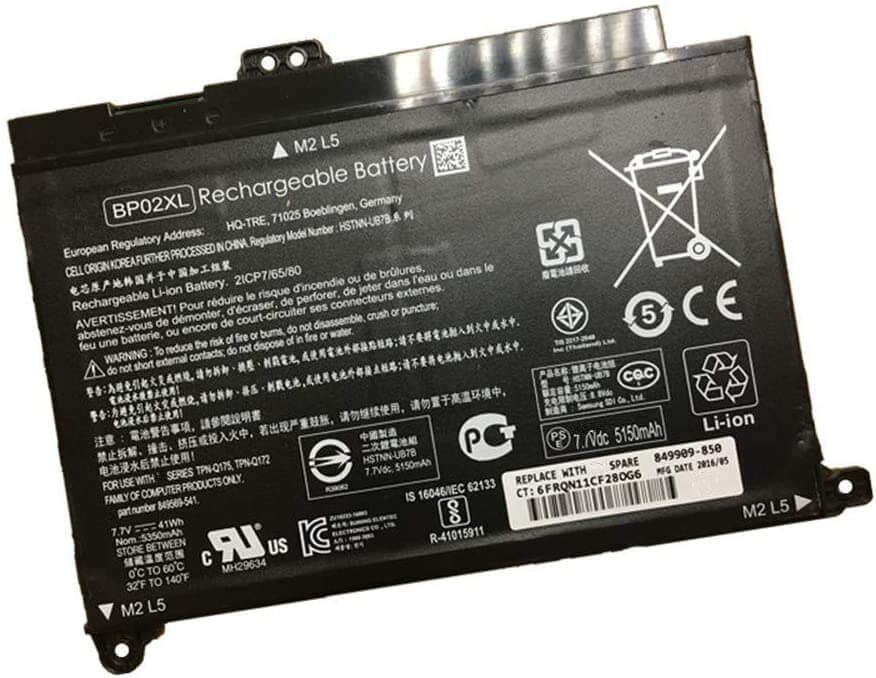 HP Pavilion 15-au062nr 15-au063nr battery- BP02XL