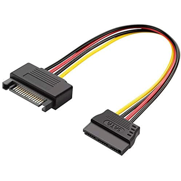 Vention SATA 15P Power Extension Cable 0.3M – (VEN-KDABY)