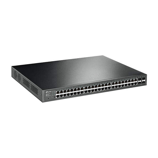 TP-Link 48-Port 10/100/1000Mbps JetStream Gigabit Smart Switch with 4 SFP Slots PoE+ (TL-SG2452P)3